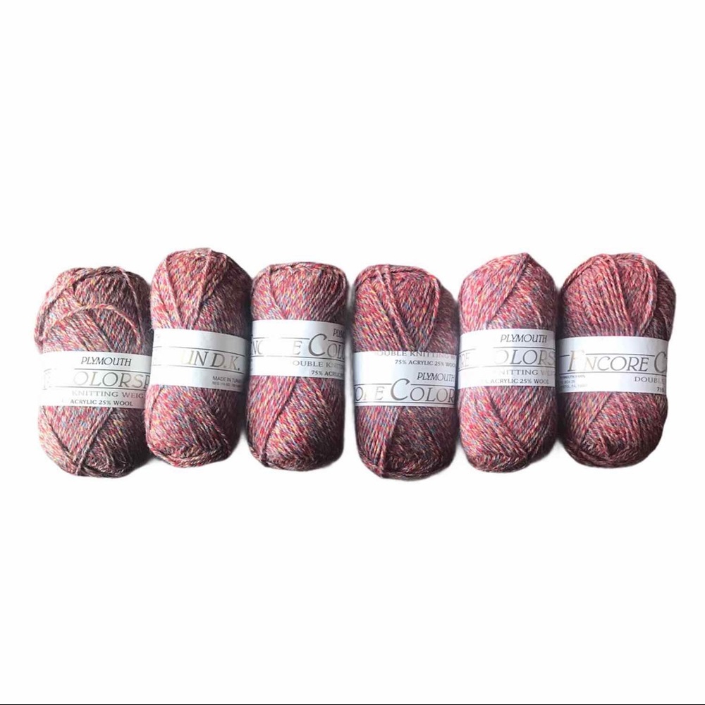 Plymouth colorspund wool yarn. 150 yards each.